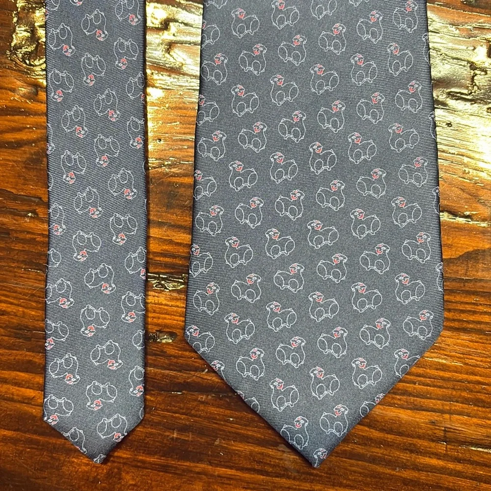 Shanghai Museum‎ Ram Print Tie